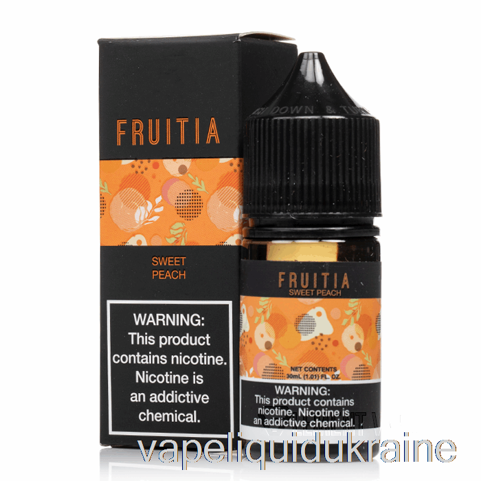 Vape Ukraine Sweet Peach - Fruitia Salts - 30mL 35mg